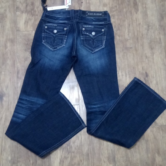 Rock Revival Women's 26 Bootcut Holly Embellished Embroidered NWT - Picture 5 of 13